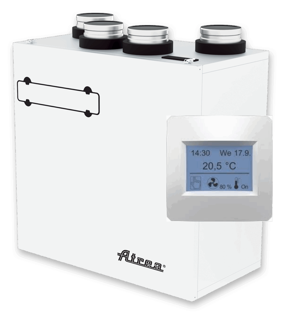 ATREA – Rekuperators – Duplex 560 Pro.CP