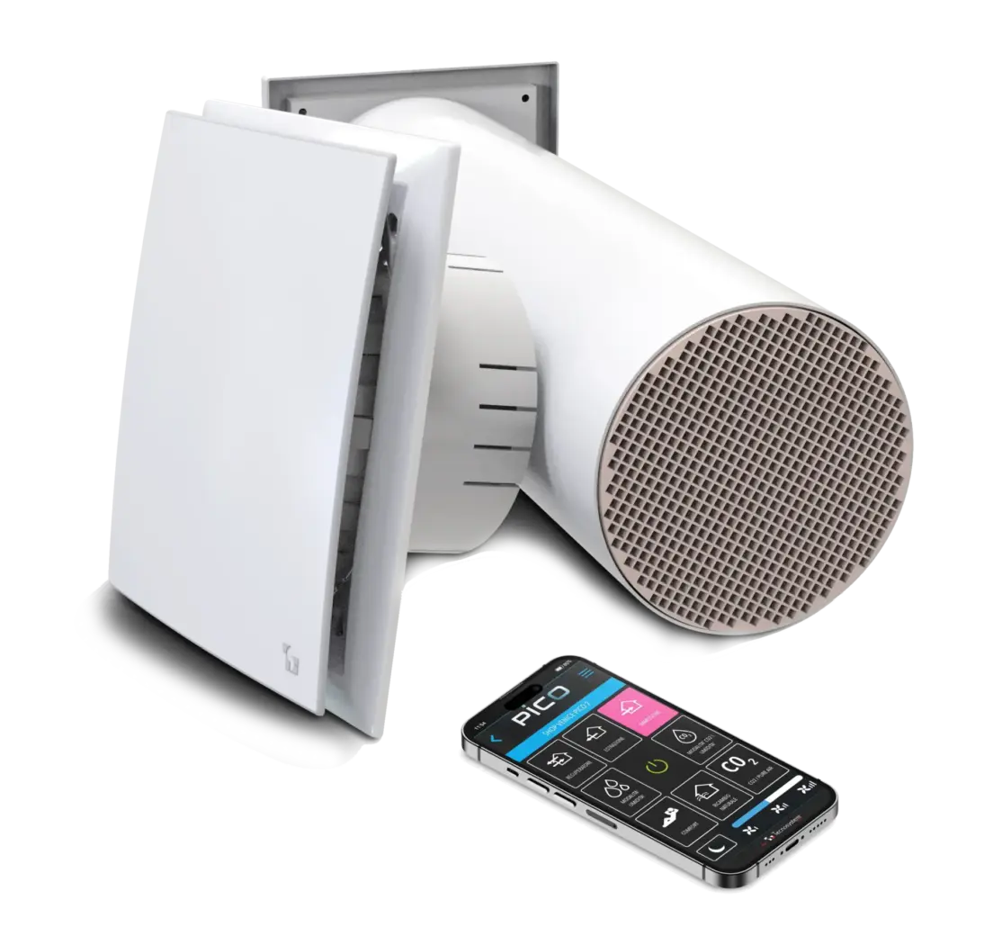 TECNOSYSTEM – Sienas rekuperatos – PICO PRO 45 – ACD100057