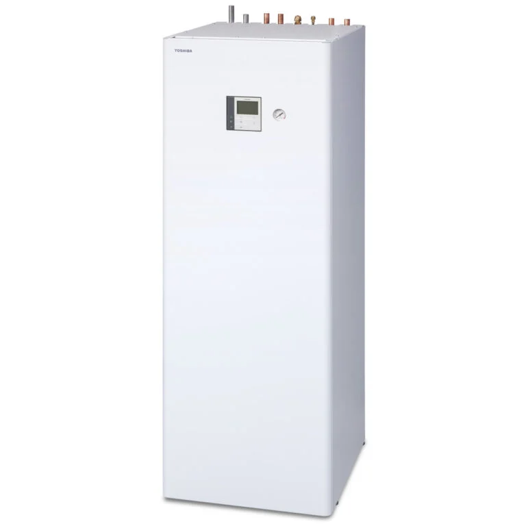 TOSHIBA – Gaiss – Ūdens – 11kW (1-fāze) siltumsūknis HWT-1101HRW-E / HWT-1102S21MT9W-E, 4. attēls