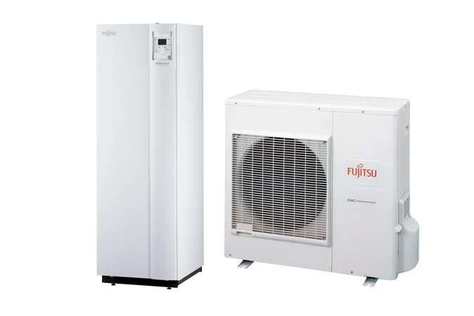 FUJITSU – Gaiss-ūdens – Siltumsūknis – 9,5 kW – WGYA100ML3 / WOYA100KLT