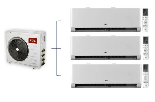 TCL – Multi Split – 3x FMA-09CHSD/TPH11I / FMA-27I3HD/DVO (-25°C)