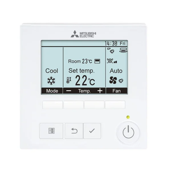 MITSUBISHI ELECTRIC – Sienas kontrolleris split kondic. – PAR-41MAA
