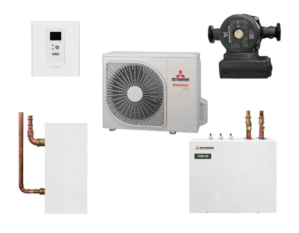 MITSUBISHI HEAVY – FLEXIBLE – Gaiss-ūdens – Siltumsūknis – 2,0-8,3 kW
