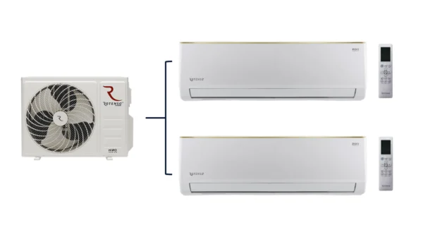 ROTENSO – HIRO N / RONI Sērijas – Multi Split – 2x R26XI / HN40Xm2 (-20°C)