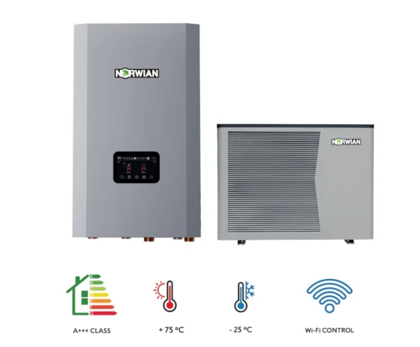 NORWIAN – Gaiss-ūdens siltumsūknis – Ecoplus – Norwian Ecoplus 60
