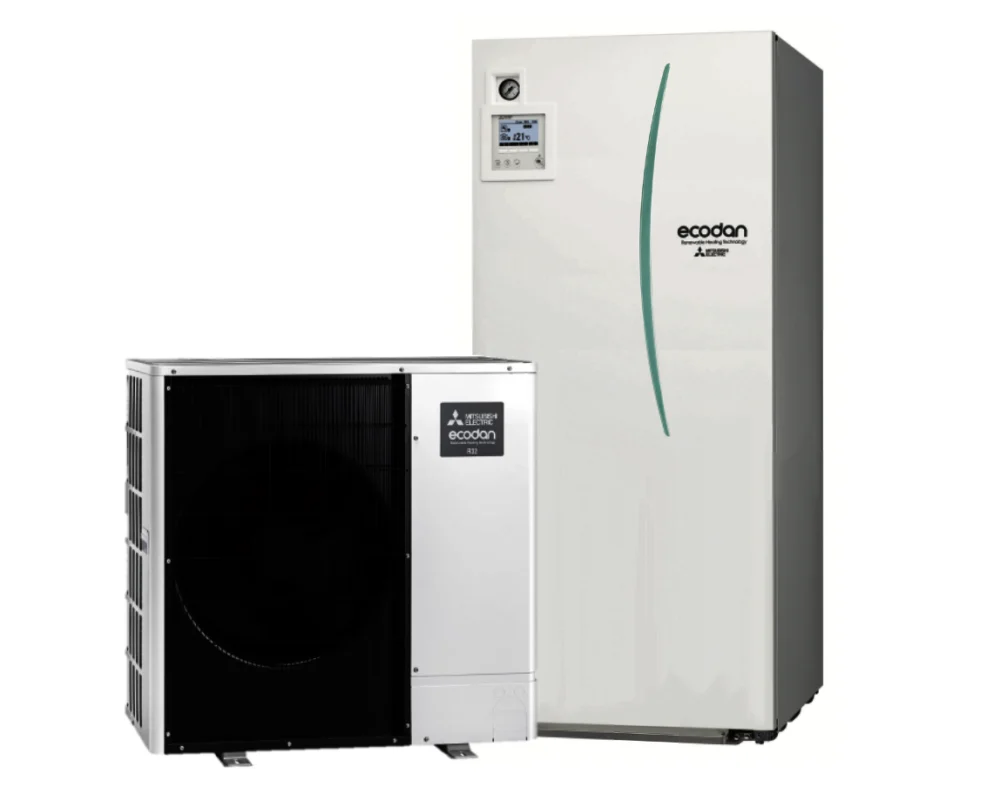 MITSUBISHI ELECTRIC – ECODAN – Gaiss-ūdens – Siltumsūknis – 12 kW – PUD-SWM120Y / ERST20D-VM2D (3 fāzes)(-25°C)