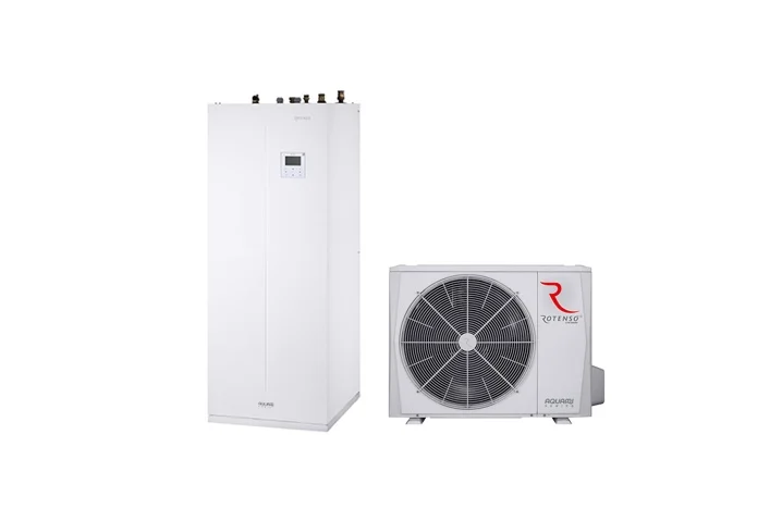 ROTENSO – AQUAMI ALL IN SPLIT – Gaiss-ūdens – Siltumsūknis – 4 kW – AQS100T190X1i / AQS40X1o