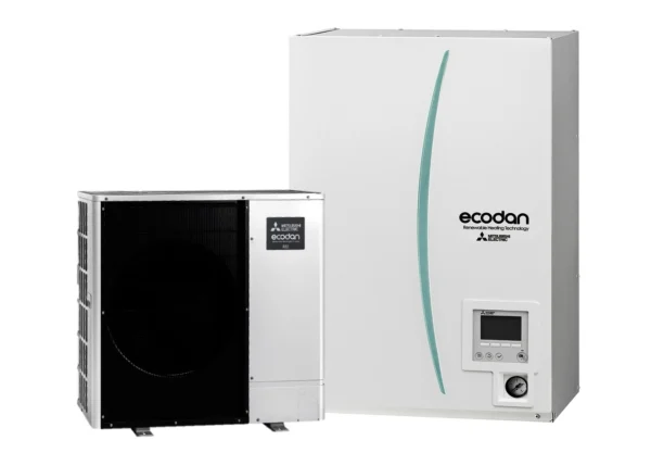 MITSUBISHI ELECTRIC – ECODAN – Gaiss-ūdens – Siltumsūknis – 8 kW – PUD-SWM80V / ERSD-VM2D (1 fāze)(-25°C)