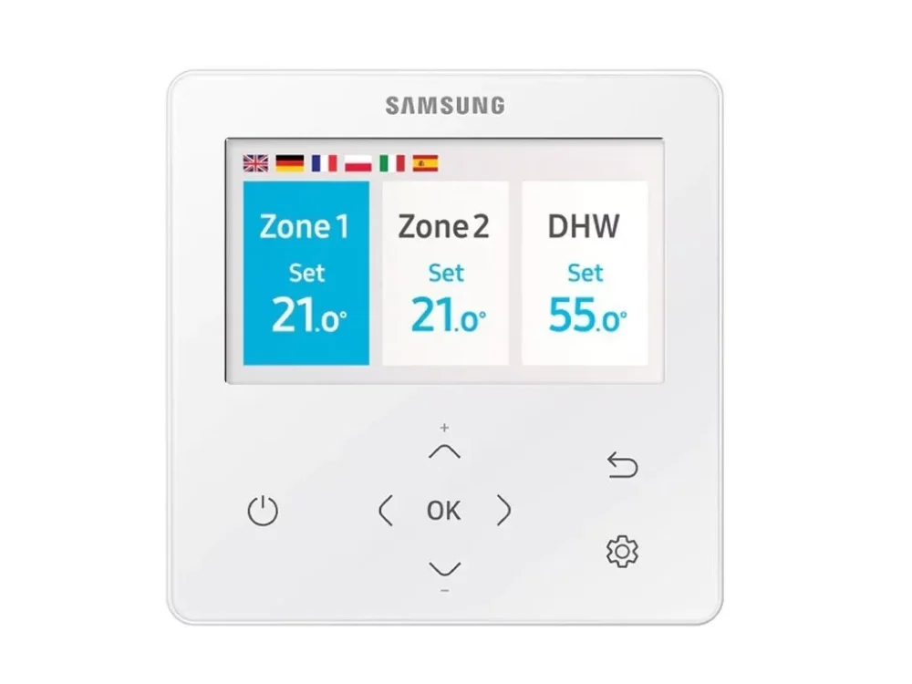 SAMSUNG – EHS SPLIT – Gaiss-ūdens – Siltumsūknis – 9,0 kW – AE090CXEDEG/EU / AE090RNYDEG/EU (-25°C), 3. attēls