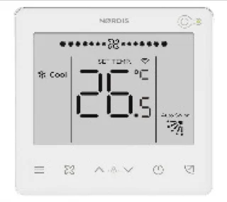 NORDIS – NC-86A/M – Sienas pults + montāžas kaste