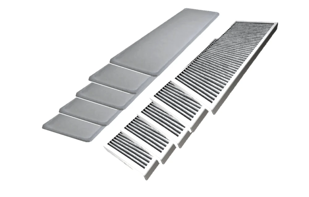 BRINK – G4/F7 (Coarse 65% ePM1 55%) filtru komplekts (5+5 gb.) – 1271325SET