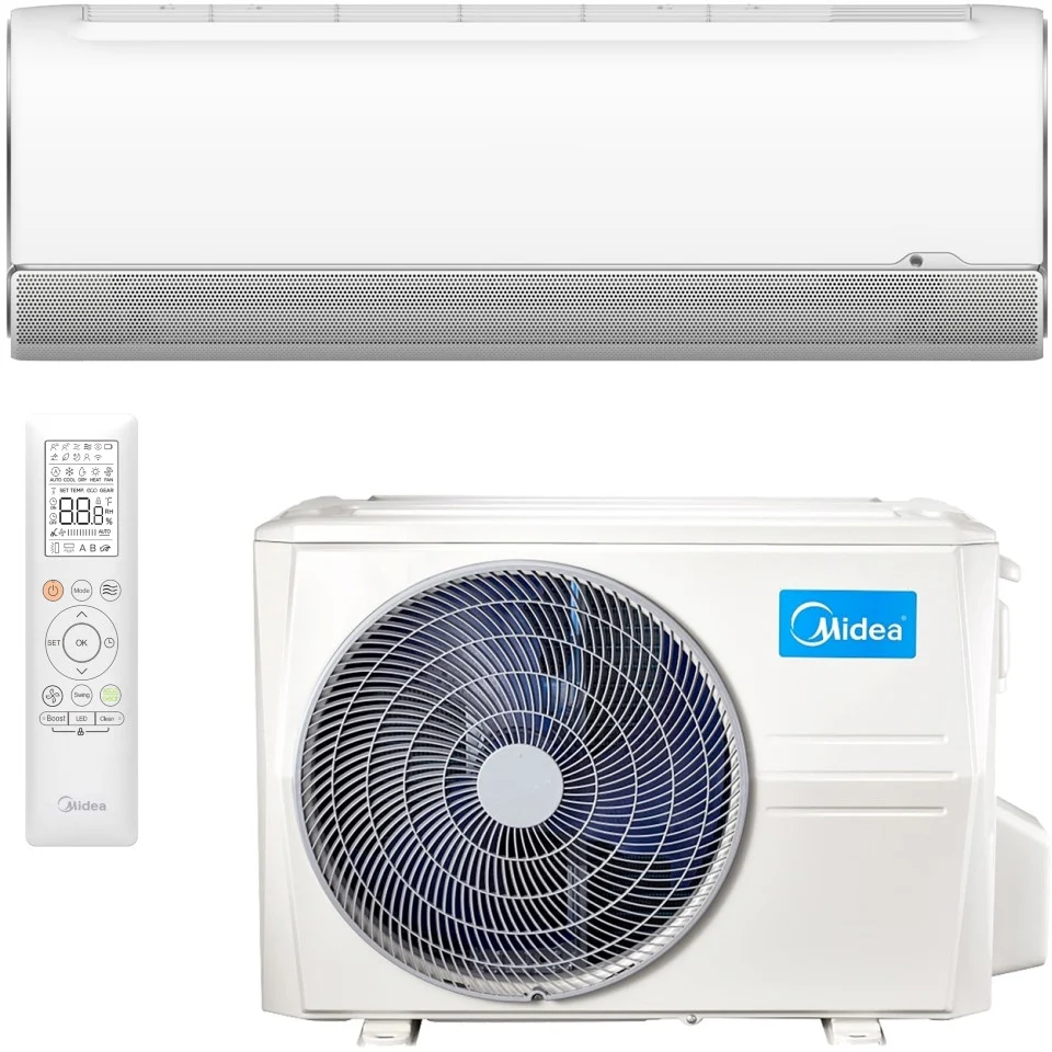 Midea – Breezeless E – Sienas tipa – CB1-09HRFN8-I / MX2H-09RD6