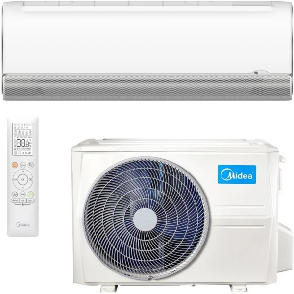 Midea – Breezeless E – Sienas tipa – CB1-18HRFN8-I / MX3H-18RD1-CB