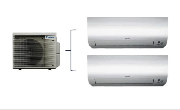 DAIKIN – PERFERA sērijas – Multi Split – 2x FTXM20A / 2MXM40A9