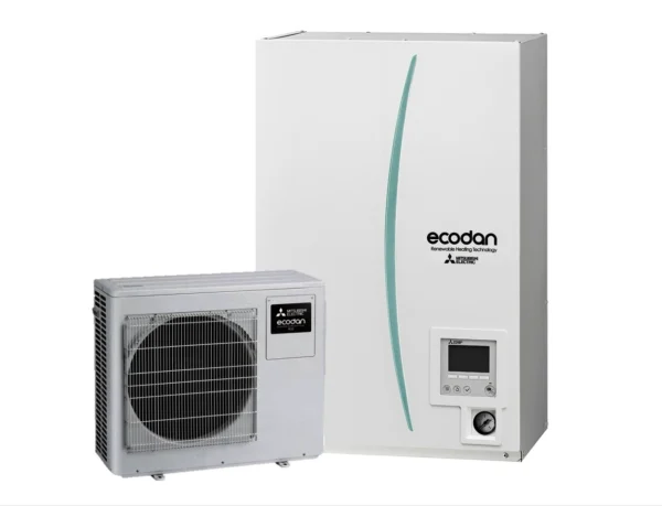 MITSUBISHI ELECTRIC – ECODAN – Gaiss-ūdens – Siltumsūknis – 7,5 kW – SUZ-SWM80VA / ERSD-VM2D (1 fāze)(-25°C)