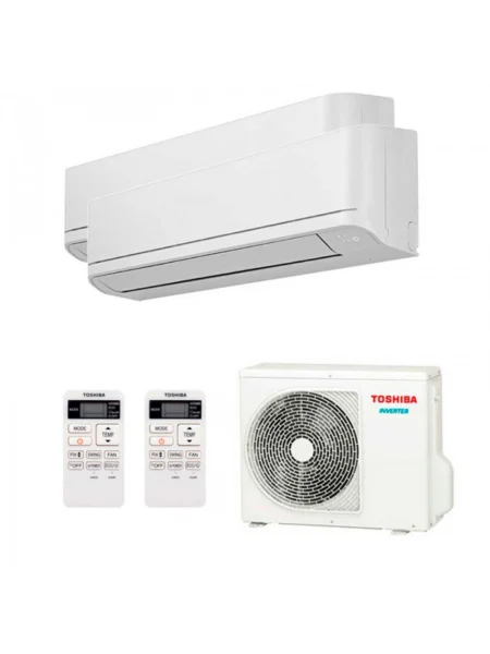 TOSHIBA – Multi Split- Inverter – 2x RAS-B10E2KVG-E / RAS-2M14U2AVG-E